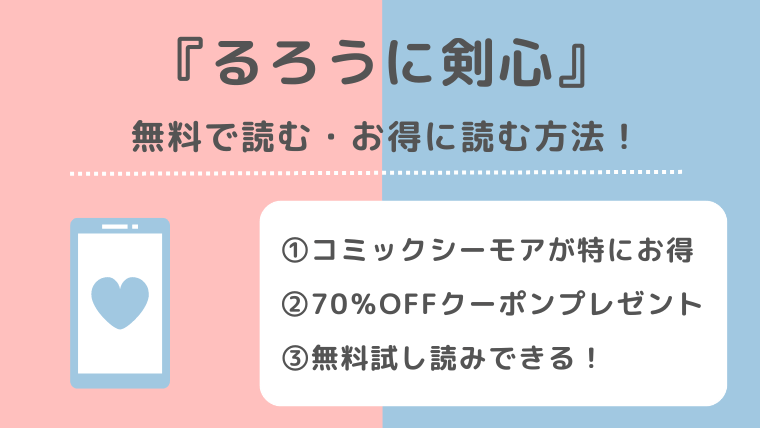 るろうに剣心は全巻無料で読める？漫画ロウ(漫画raw)/漫画バンク/pdf/zip/rarの海賊版違法サイトで読む危険性も紹介
