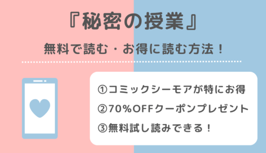 秘密の授業を全巻無料で海賊版海外版漫画ご飯/mangabankで読むリスク紹介！韓国語版や英語版や中国語版も読めるサイトがあるのか確認